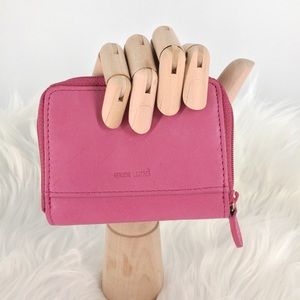 Rolfs Petal Pink Zippered Card Holder Wallet